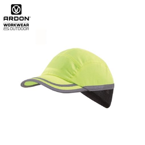Slika Šilt kapa sa unutarnjom zaštitom ARDON®BRUNO+ hi-viz žuta