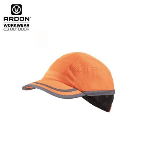 Slika Šilt kapa sa unutarnjom zaštitom ARDON®BRUNO+ hi-viz narančasta