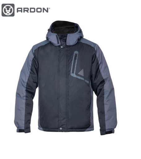 Slika Jakna ARDON®YORK zimska crno-siva