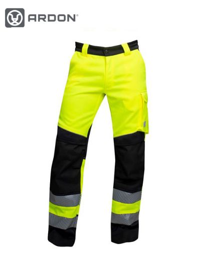 Slika Radne hlače klasične ARDON®SIGNAL+ žuto-crne
