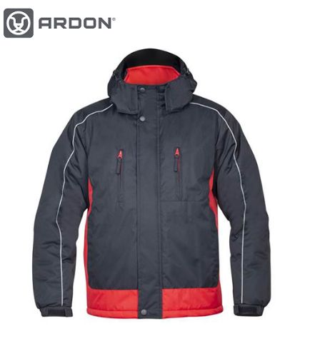 Slika Jakna ARDON®ARPAD zimska crno-crvena