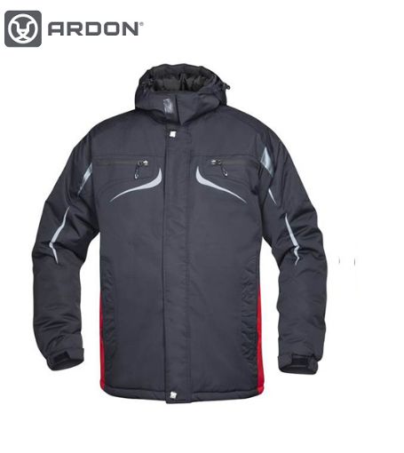 Slika Jakna ARDON®PHILIP zimska crno-crvena