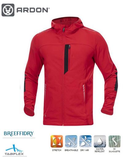 Slika Jakna softshell ARDON®BREEFFIDRY STRETCH crvena