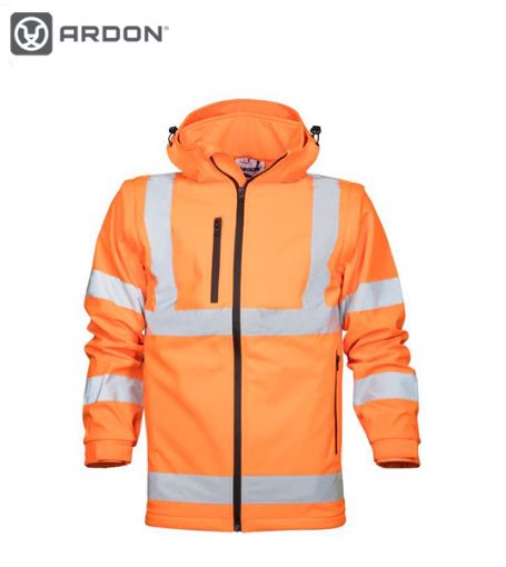 Slika Signalizirajuća softshell jakna ARDON®REF501 Hi-viz narančasta
