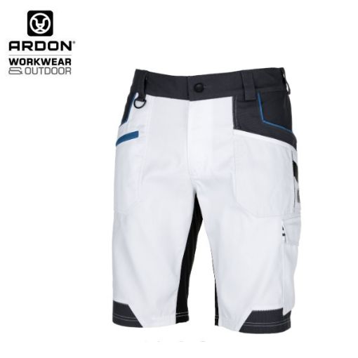 Slika Radne hlače kratke ARDON®4XSTRETCH® bijele