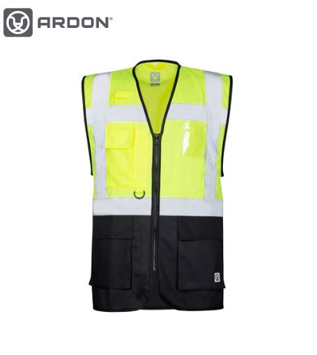 Slika Signalizirajući mrežasti prsluk ARDON®REF 301 Hi-viz žuti