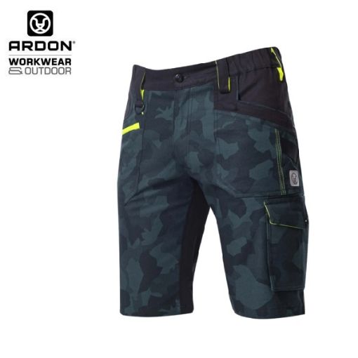 Slika Radne hlače kratke ARDON®CREATRON® maskirno zelene