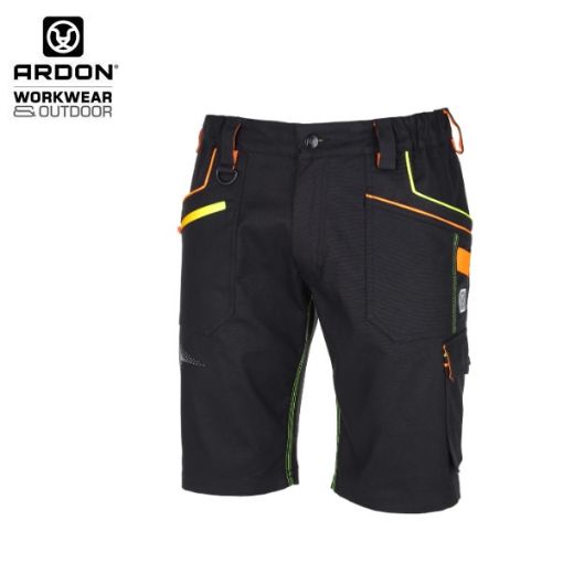 Slika Radne hlače kratke ARDON®CREATRON® crne