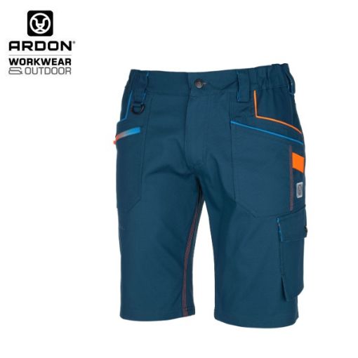 Slika Radne hlače kratke ARDON®CREATRON® neon plava