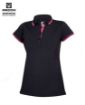 Slika Polo majica kratkih rukava ARDON®FLORET ženska   crna