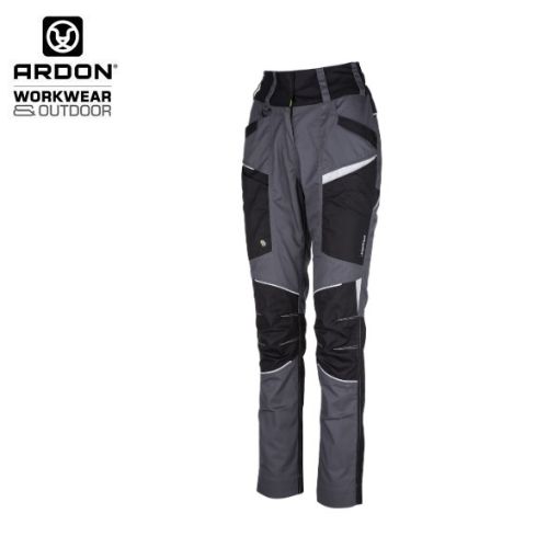 Slika Ženske radne hlače klasične ARDON®REFIWAN® tamno sive