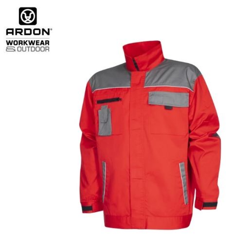 Slika Radna jakna ARDON®2STRONG crveno-siva