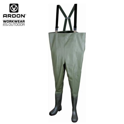 Slika Čizme ARDON®CHEST WADERS OB PVC ribičke s naramenicama zelene
