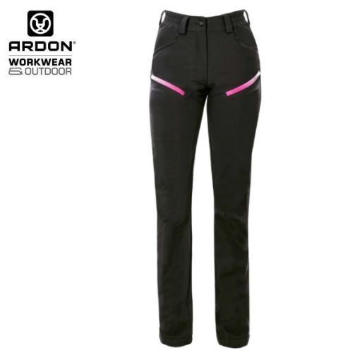 Slika Softshell hlače ARDON®CREATRON® ženske crno-roze