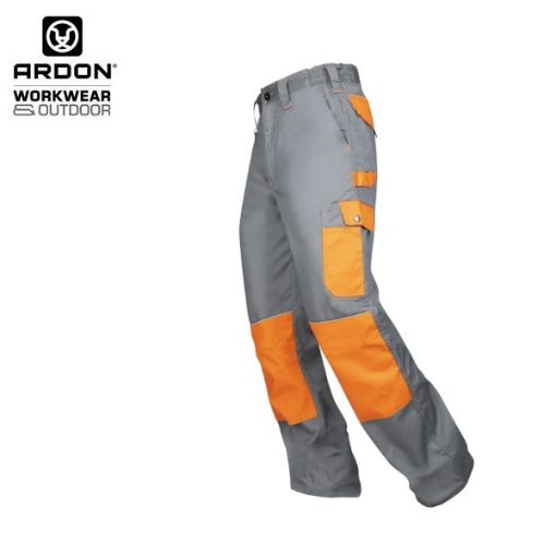 Slika Radne hlače klasične ARDON®STRONG sivo narančaste