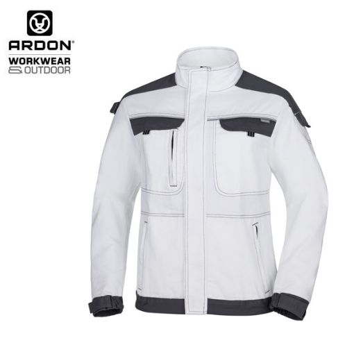 Slika Radna jakna ARDON® COOL TREND bijelo-siva
