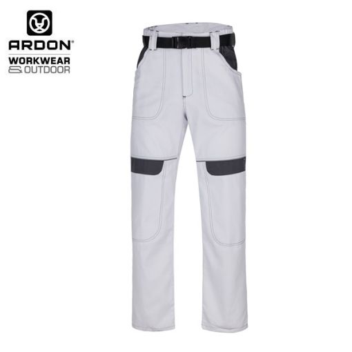 Slika Radne hlače klasične ARDON®COOL TREND bijelo-sive