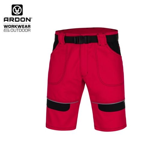 Slika Radne hlače kratke ARDON®COOL TREND crvene
