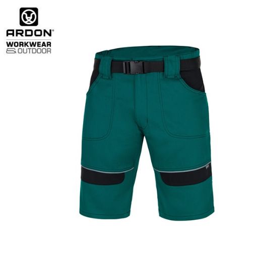 Slika Radne hlače kratke ARDON®COOL TREND zelene