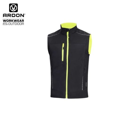Slika Prsluk softshell ARDON®VISION crno žuti