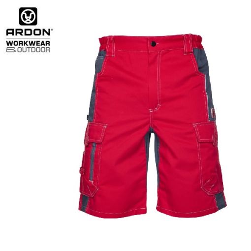 Slika Radne hlače kratke ARDON®VISION crvene