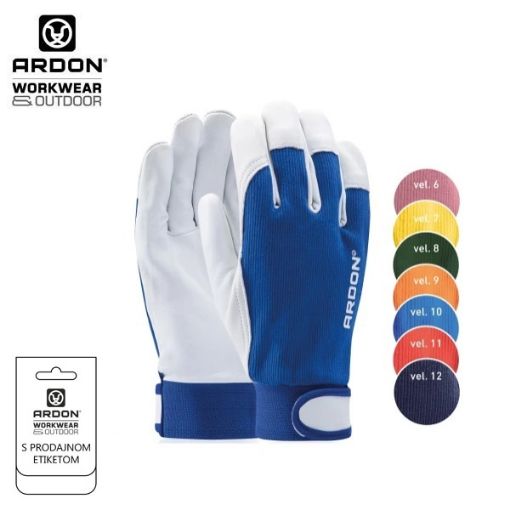 Slika Rukavice ARDON®HOBBY kožne s kartončićem