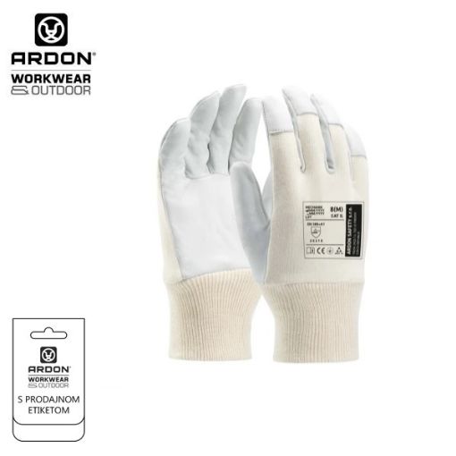 Slika Rukavice ARDON®MECHANIK s kartončićem kožne