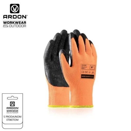 Slika Rukavice ARDON®REGARD s kartončićem zimske s latex premazom