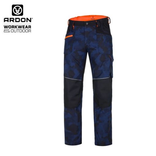 Slika Radne hlače klasične ARDON®CREATRON® maskirno plava