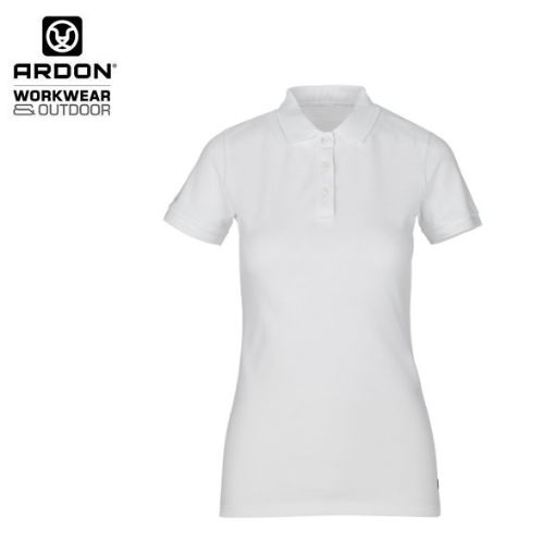 Slika Polo majica kratkih rukava ARDON®ZIDYN ženska, bijela